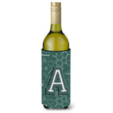 Letter A Back To School Initial Wine Bottle Beverage Insulator Hugger Cj2010-Aliterk