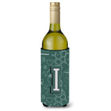 Letter I Back To School Initial Wine Bottle Beverage Insulator Hugger Cj2010-Iliterk