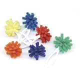 Floppy Brushes, 6 Assorted Colors, 7, 6 Pieces