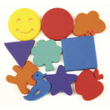Paint Sponges, Familiar Shapes Set, 3, 10 Pieces