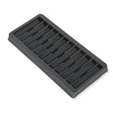 Square Artist Pastels, Charcoal Sticks, 2.38 x 0.38 x 0.38, 12 Pieces