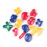 Dough & Clay Cutter Set, Numbers & Math Symbols, 1.5625, 14 Pieces