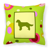 Caroline'S Treasures Ck1005Pw1414 American Water Spaniel Decorative Canvas Fabric Pillow, Large, Multicolor
