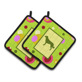 Caroline'S Treasures Anatolian Shepherd Pair Of Pot Holders Ck1008Pthd, 7.5Hx7.5W, Multicolor