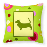 Caroline'S Treasures Ck1011Pw1414 Beagle Decorative Canvas Fabric Pillow, Large, Multicolor