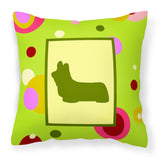 Caroline'S Treasures Ck1057Pw1414 Skye Terrier Decorative Canvas Fabric Pillow, Large, Multicolor