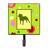 Caroline'S Treasures Ck1060Sh4 Staffie Leash Holder Or Key Hook, Small, Multicolor
