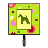 Caroline'S Treasures Ck1067Sh4 Fox Terrier Leash Holder Or Key Hook, Small, Multicolor