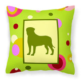 Caroline'S Treasures Ck1076Pw1414 Bullmastiff Decorative Canvas Fabric Pillow, Large, Multicolor