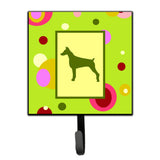 Caroline'S Treasures Ck1077Sh4 Doberman Leash Holder Or Key Hook, Small, Multicolor