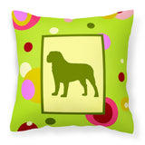 Caroline'S Treasures Ck1083Pw1414 Mastiff Decorative Canvas Fabric Pillow, Large, Multicolor