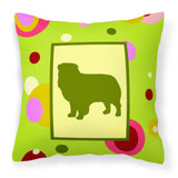 Caroline'S Treasures Ck1111Pw1414 Australian Shepherd Decorative Canvas Fabric Pillow, Large, Multicolor