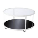 Vimmerly Glass-Top Cocktail Table