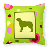 Caroline'S Treasures Ck1135Pw1414 Irish Wolfhound Decorative Canvas Fabric Pillow, Large, Multicolor