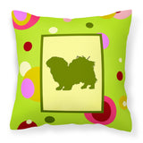 Caroline'S Treasures Ck1152Pw1414 Tibetan Spaniel Decorative Canvas Fabric Pillow, Large, Multicolor