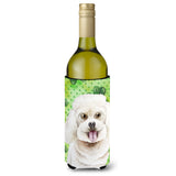 Caroline'S Treasures Bichon Frise Shamrocks Decorative Bottle Hugger, 750Ml, Multicolor