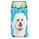 Caroline'S Treasures Bichon Frise Winter Decorative Can Hugger, Tall Boy, Multicolor