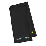 Caroline'S Treasures Ck1659Bktwe Kerry Blue Terrier Easter Black Embroidered Kitchen Towel Set Of 2