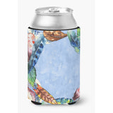 Caroline'S Treasures Ck1704Cc Feathers Can Or Bottle Hugger Cold-Beverage-Koozies, Multicolor