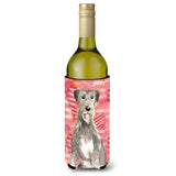 Caroline'S Treasures Ck1765Literk Love A Irish Wolfhound Wine Bottle Hugger Cold-Beverage-Koozies, 750 Ml, Multicolor