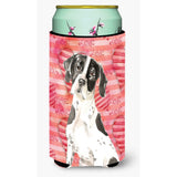Caroline'S Treasures Ck1769Tbc Love A English Pointer Tall Boy Hugger Cold-Beverage-Koozies, Multicolor