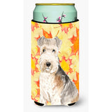 Caroline'S Treasures Ck1836Tbc Fall Leaves Lakeland Terrier Tall Boy Hugger Cold-Beverage-Koozies, Multicolor