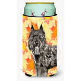 Caroline'S Treasures Ck1848Tbc Fall Leaves Bouvier Des Flandres Tall Boy Hugger Cold-Beverage-Koozies, Multicolor