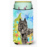 Caroline'S Treasures Ck1885Tbc Christmas Tree Bouvier Des Flandres Tall Boy Hugger Cold-Beverage-Koozies, Multicolor