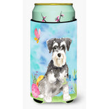Caroline'S Treasures Ck1907Tbc Easter Eggs Schnauzer #2 Tall Boy Hugger Cold-Beverage-Koozies, Multicolor