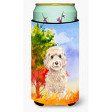 Caroline'S Treasures Ck1949Tbc Fall Goldendoodle Tall Boy Insulator Hugger Cold-Beverage-Koozies, Multicolor