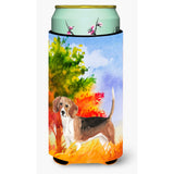 Caroline'S Treasures Ck1959Tbc Fall Beagle Tall Boy Insulator Hugger Cold-Beverage-Koozies, Multicolor
