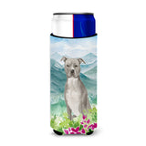 Caroline'S Treasures Ck1997Muk Michelob Ultra Hugger For Slim Cans Cold-Beverage-Koozies, Multicolor