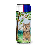 Caroline'S Treasures Ck2006Muk Michelob Ultra Hugger For Slim Cans Cold-Beverage-Koozies, Multicolor