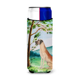 Caroline'S Treasures Ck2011Muk Michelob Ultra Hugger For Slim Cans Cold-Beverage-Koozies, Multicolor