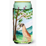 Caroline'S Treasures Ck2011Tbc Under The Tree Dane Tall Boy Hugger Cold-Beverage-Koozies, Multicolor