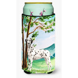 Caroline'S Treasures Ck2015Tbc Under The Tree Dalmatian Tall Boy Hugger Cold-Beverage-Koozies, Multicolor
