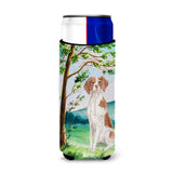 Caroline'S Treasures Ck2024Muk Michelob Ultra Hugger For Slim Cans Cold-Beverage-Koozies, Multicolor
