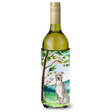 Caroline'S Treasures Tree Staffordshire Bull Terrier Wine Bottle Hugger Cold-Beverage-Koozies, 750 Ml, Multicolor