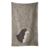 Caroline'S Treasures Ck2160Ktwl Alaskan Malamute In The Kitchen Kitchen Towel