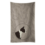 Caroline'S Treasures Ck2162Ktwl American Staffordshire Terrier In The Kitchen Kitchen Towel