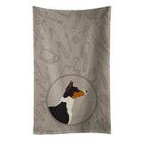Caroline'S Treasures Ck2164Ktwl Basenji In The Kitchen Kitchen Towel