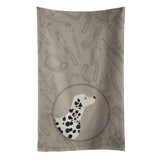 Caroline'S Treasures Ck2181Ktwl Dalmatian In The Kitchen Kitchen Towel