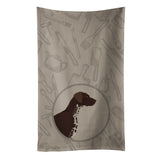 Caroline'S Treasures Ck2188Ktwl German Shorthaired Pointer In The Kitchen Kitchen Towel