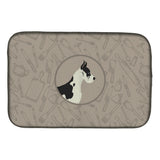 Caroline'S Treasures Ck2189Ddm Dane In The Kitchen Dish-Drying-Mats, 14X21, Multicolor