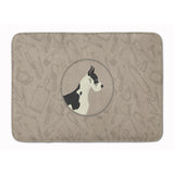 Caroline'S Treasures Dane In The Kitchen Machine Washable Memory Foam Mat Doormats, Multicolor