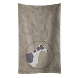 Caroline'S Treasures Ck2190Ktwl Greyhound In The Kitchen Kitchen Towel