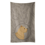 Caroline'S Treasures Ck2198Ktwl Norwich Terrier In The Kitchen Kitchen Towel
