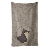 Caroline'S Treasures Ck2213Ktwl Swedish Vallhund In The Kitchen Kitchen Towel