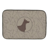 Caroline'S Treasures Ck2217Ddm Mexican Hairless Dog Xolo Dish-Drying-Mats, 14X21, Multicolor