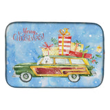 Caroline'S Treasures Ck2410Ddm Merry Christmas Japanese Spitz Dish-Drying-Mats, 14X21, Multicolor